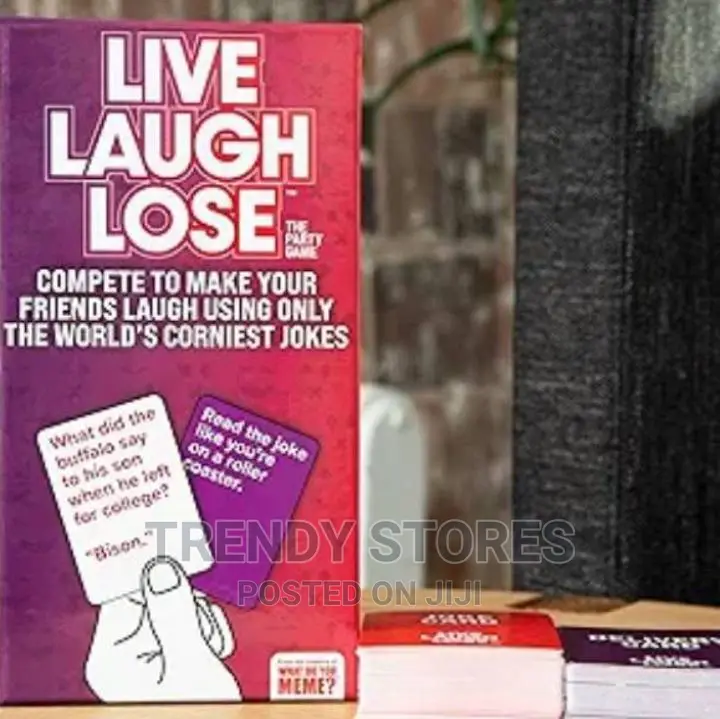 Live Laugh Lose Card Game