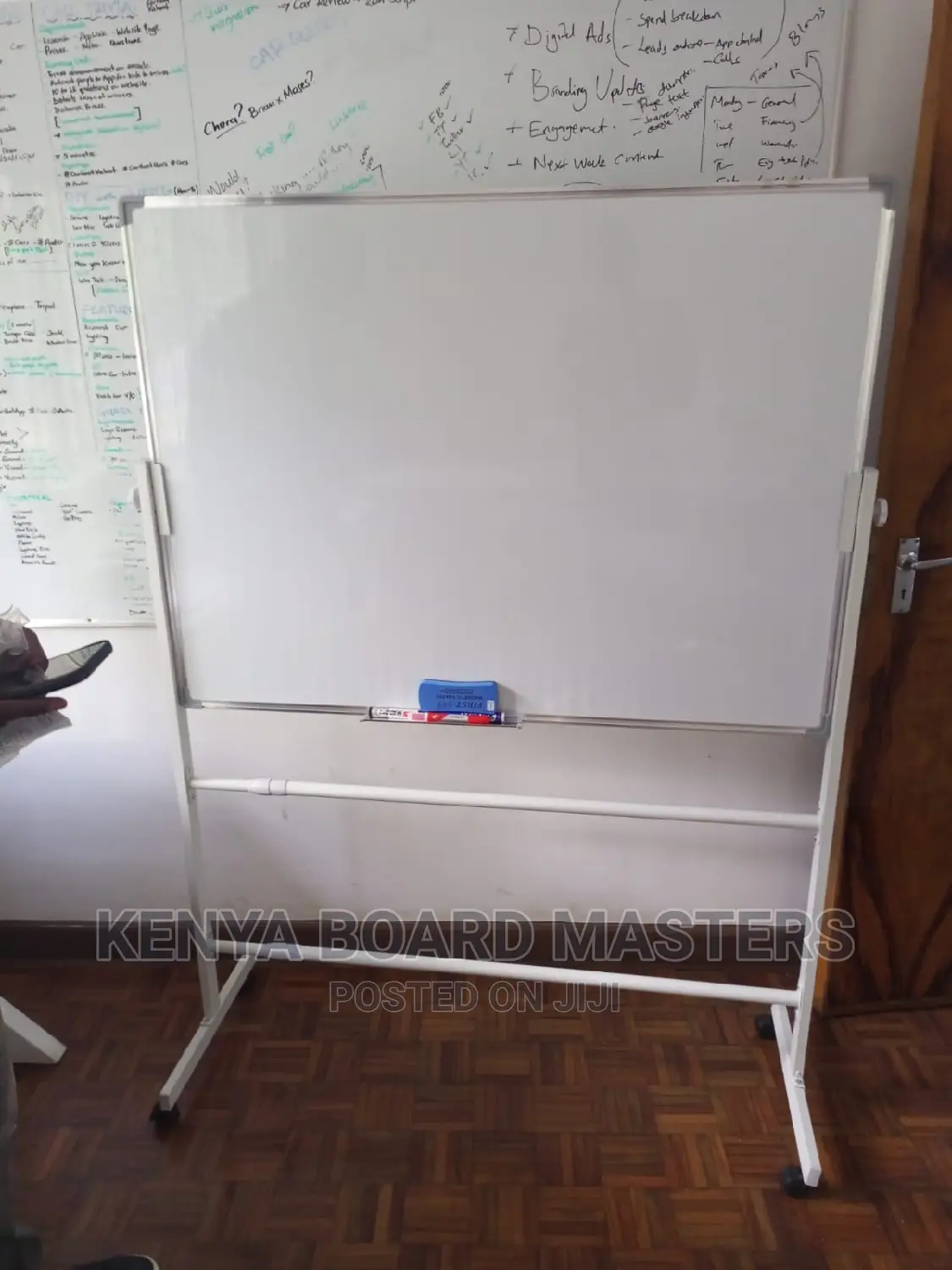 3*4 Ft White Board on a Stand•White Board• White Boards