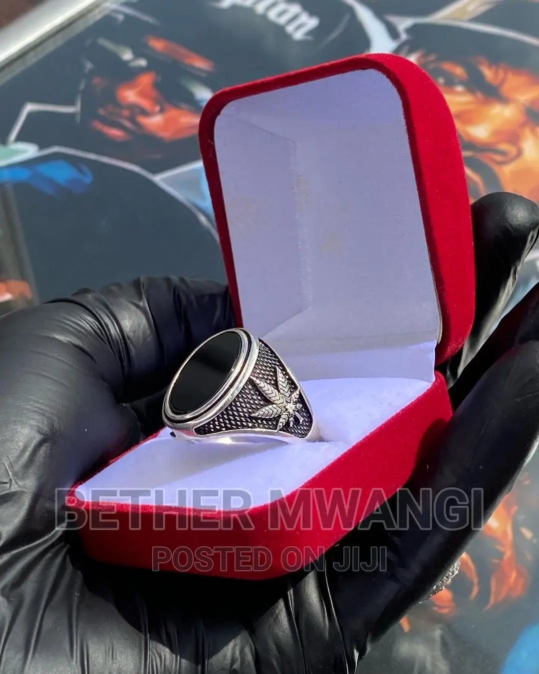 Oxidised Mens' Ring Available in Kenya at the Best Price