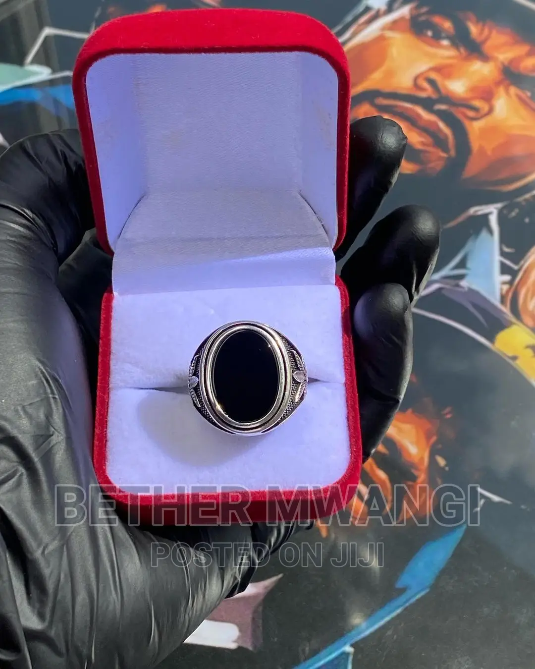 Oxidised Mens' Ring Available in Kenya at the Best Price