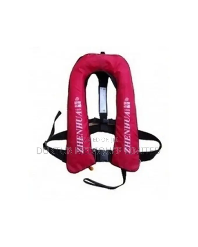 Life Jacket Inflatable C/W Light & Whistle & 33gr Co2 Tank