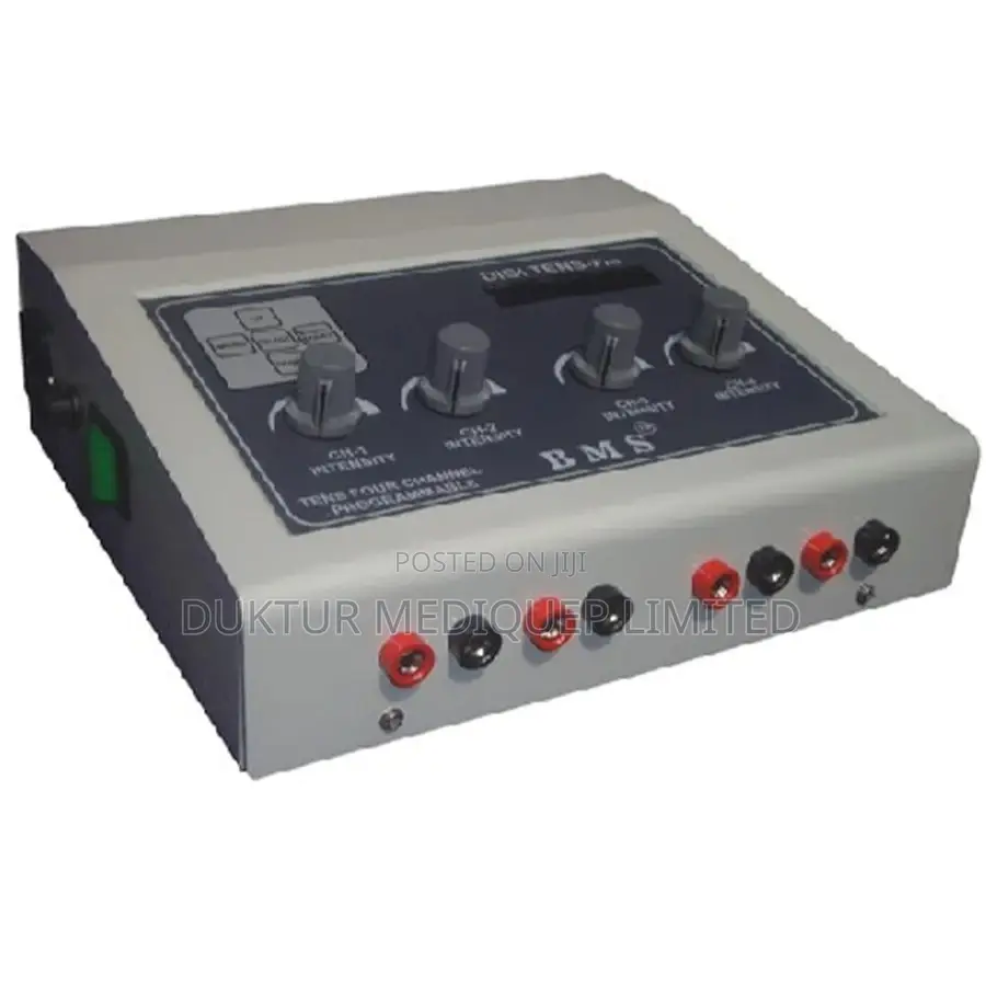 Digital 4 Channels Tens Unit, 30 Pre Programmed Table Model