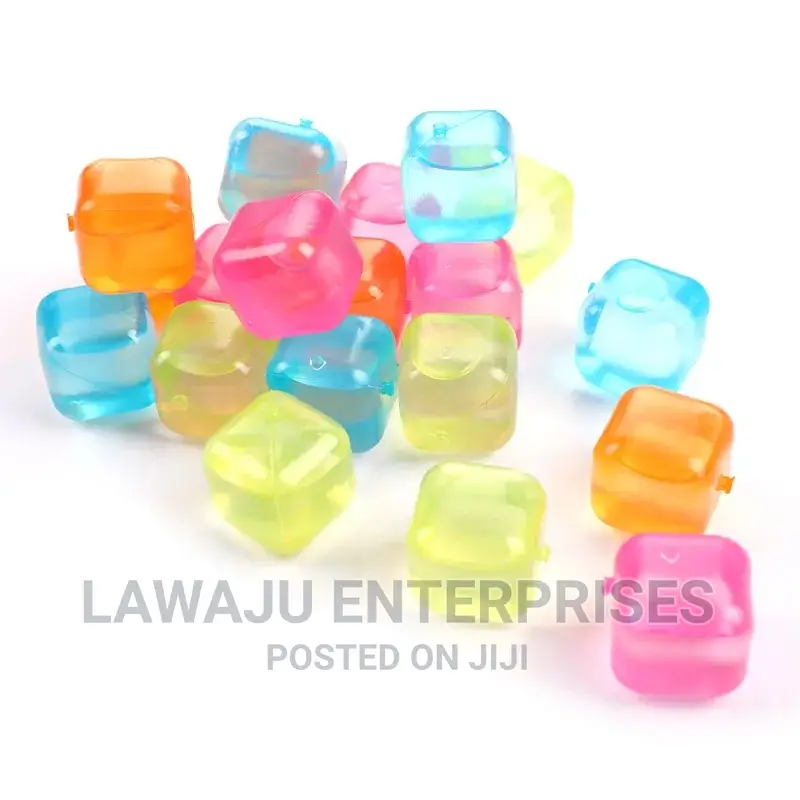 20pc Pack Reusable Silicone Ice Cubes