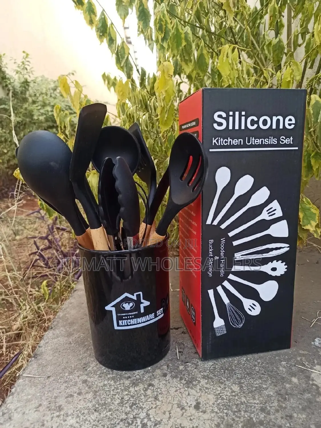 Silicone Black Silicone Spoon Available