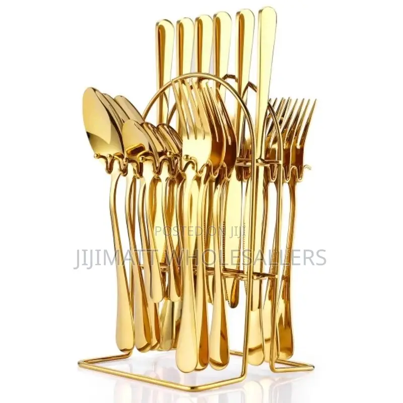 24pcs Cutlery Set Available