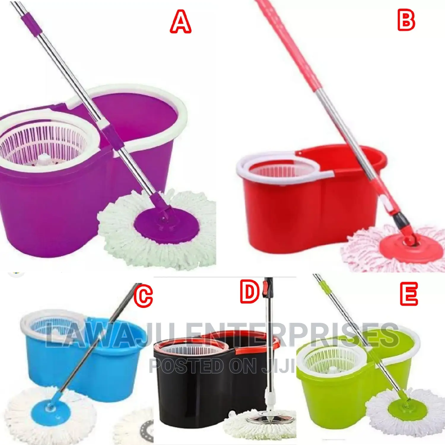 Microfiber Mop Head Spin Mop