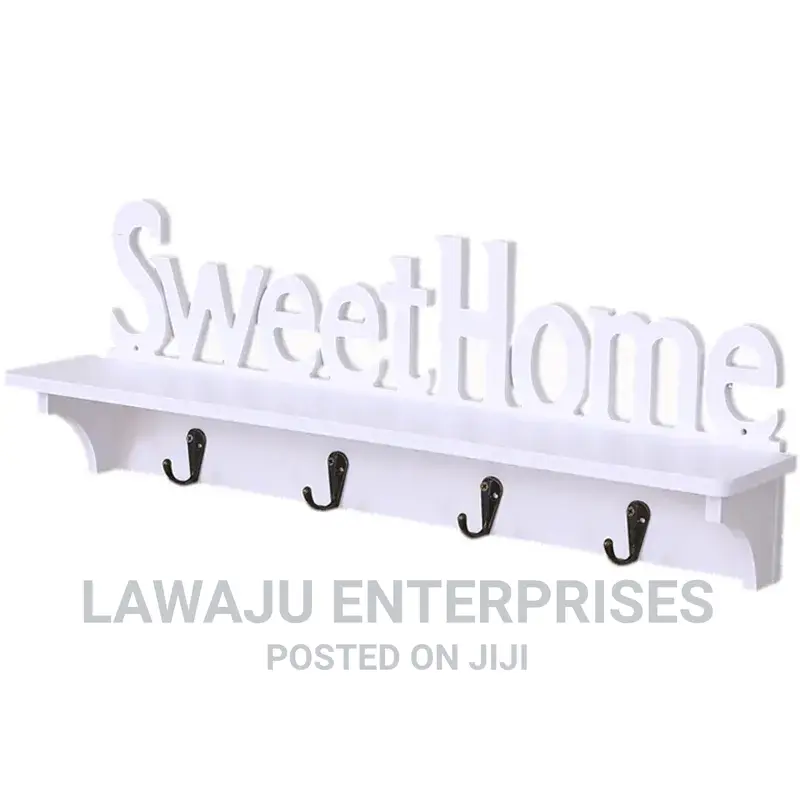 Sweet Home Wall Hooks Key Holder Storage Rack