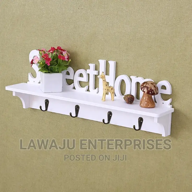 Sweet Home Wall Hooks Key Holder Storage Rack