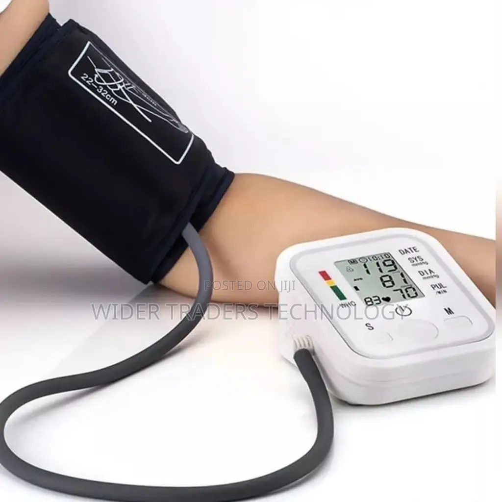 Arm Blood Pressure Machine Battery and Usb Port Use
