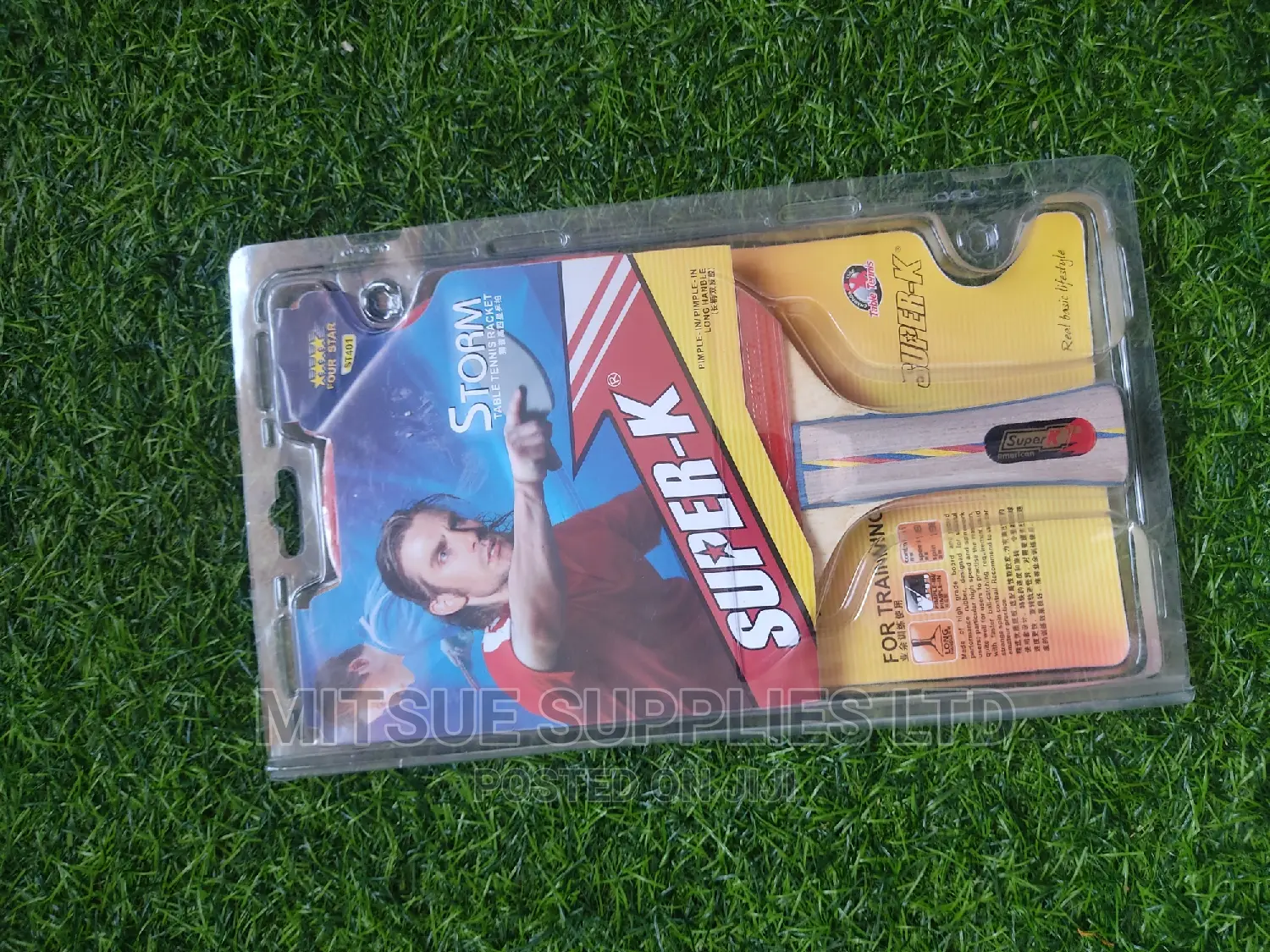 Table Tennis Racket/Bat Super-K 4 Star