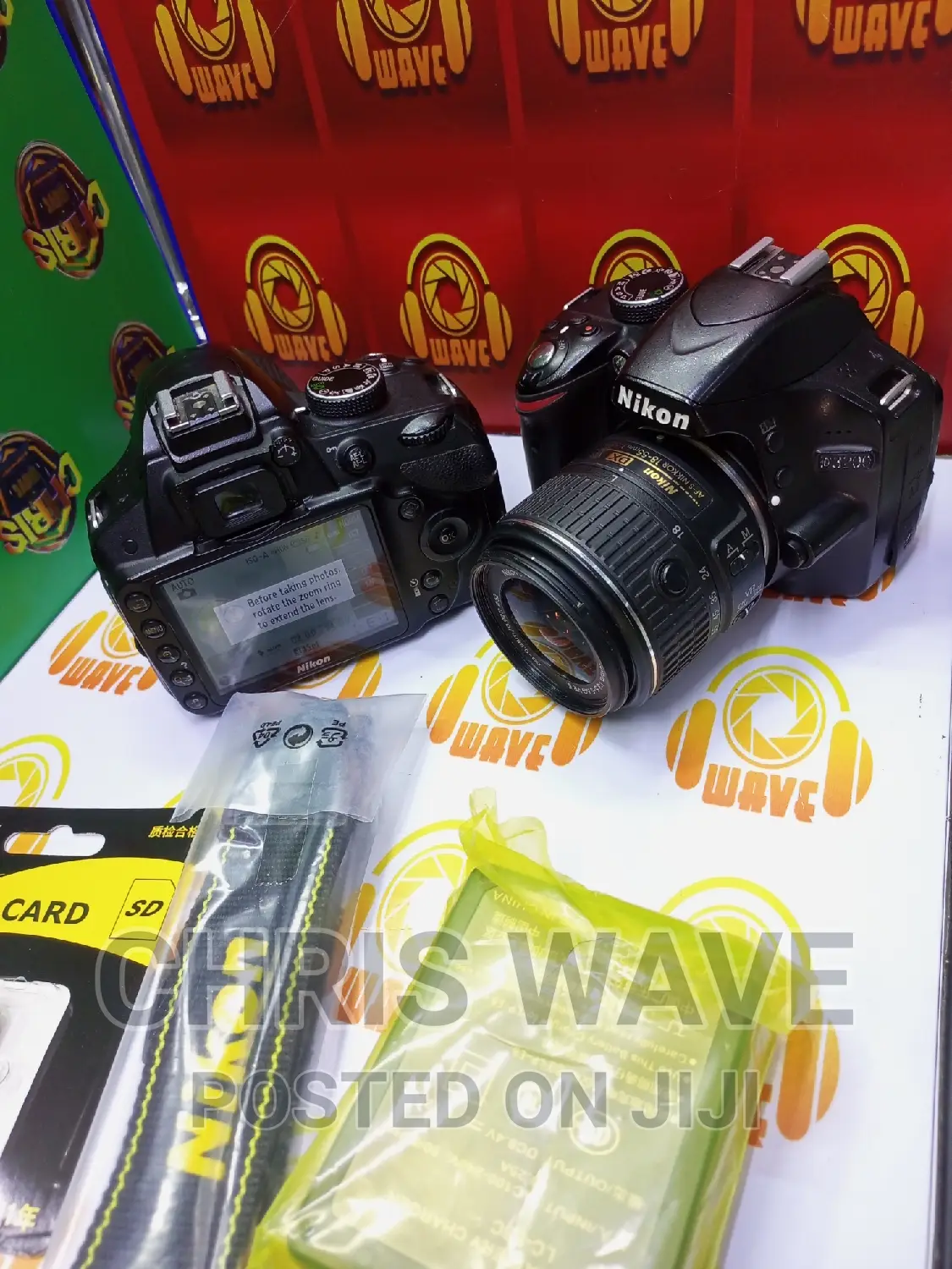 Nikon D3200 With Mic Port and Free 32GB