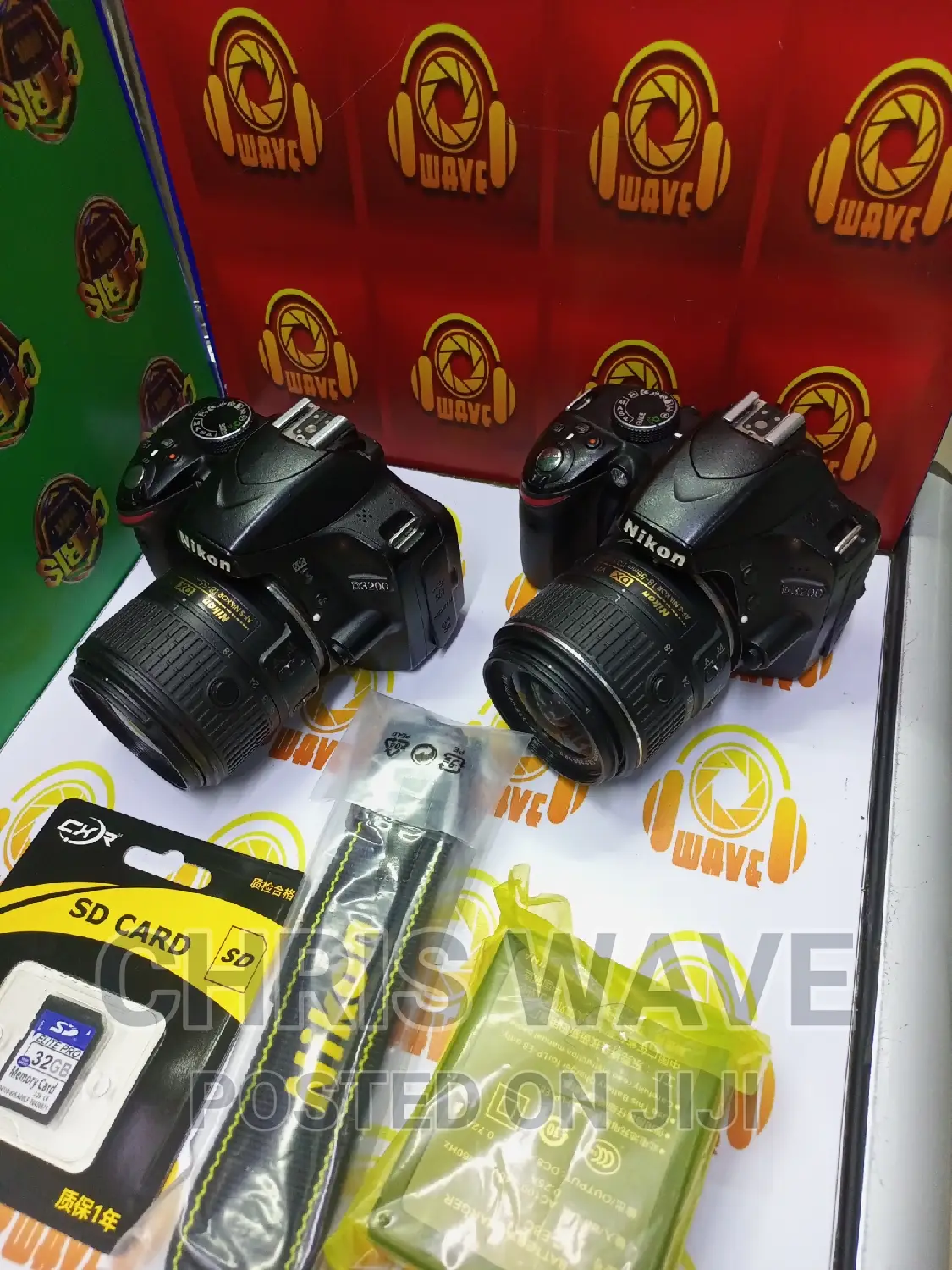 Nikon D3200 With Mic Port and Free 32GB
