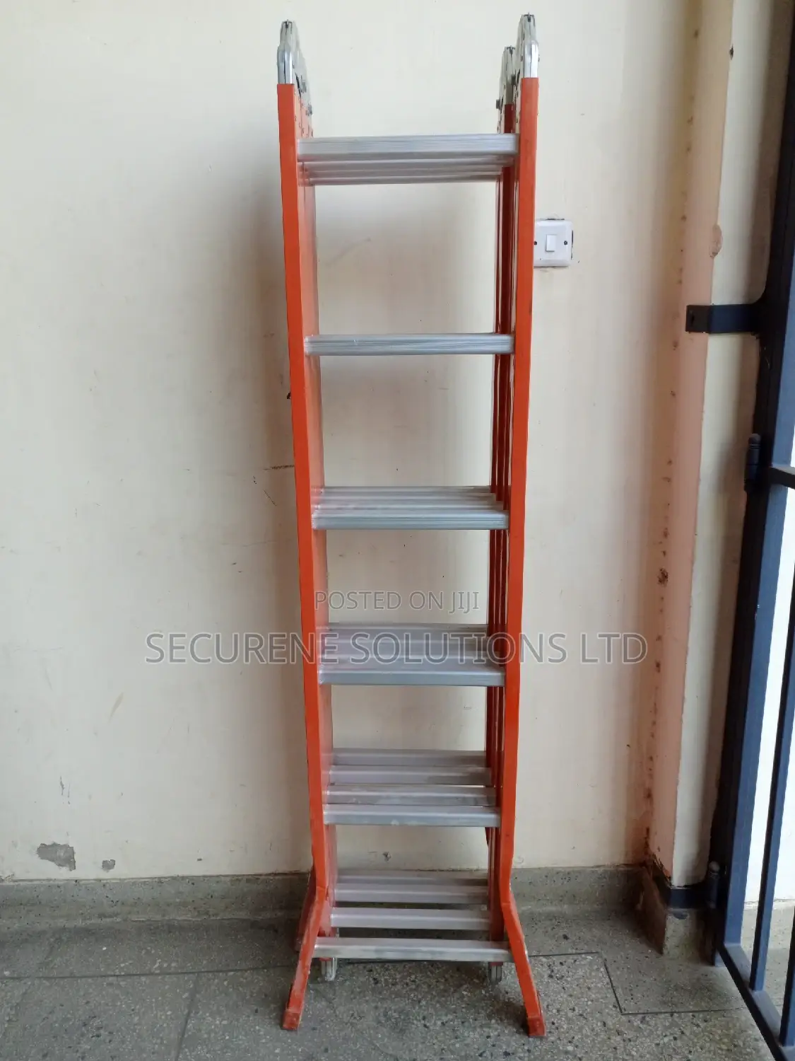 Aluminium/Iron Multipurpose Scaffolding Ladder 24ft/7mtr/4*6
