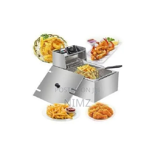 Nunix Stainless Steel Electric Deep Fryer 6 Litres