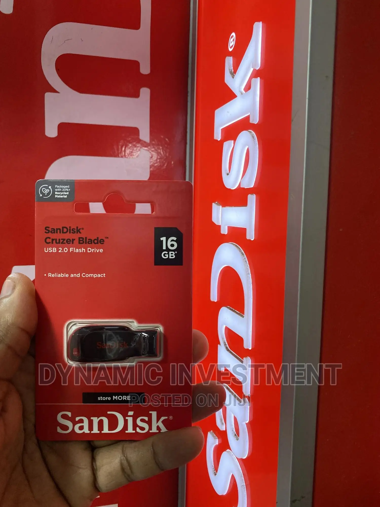 Sandisk Cruzer Blade Usb Flash Drive/Disk, Usb 2.0, 16gb