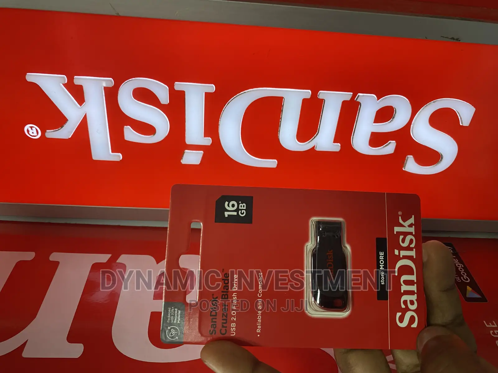 Sandisk Cruzer Blade Usb Flash Drive/Disk, Usb 2.0, 16gb