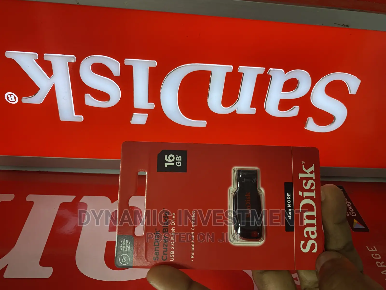 Sandisk Cruzer Blade Usb Flash Drive/Disk, Usb 2.0, 16gb