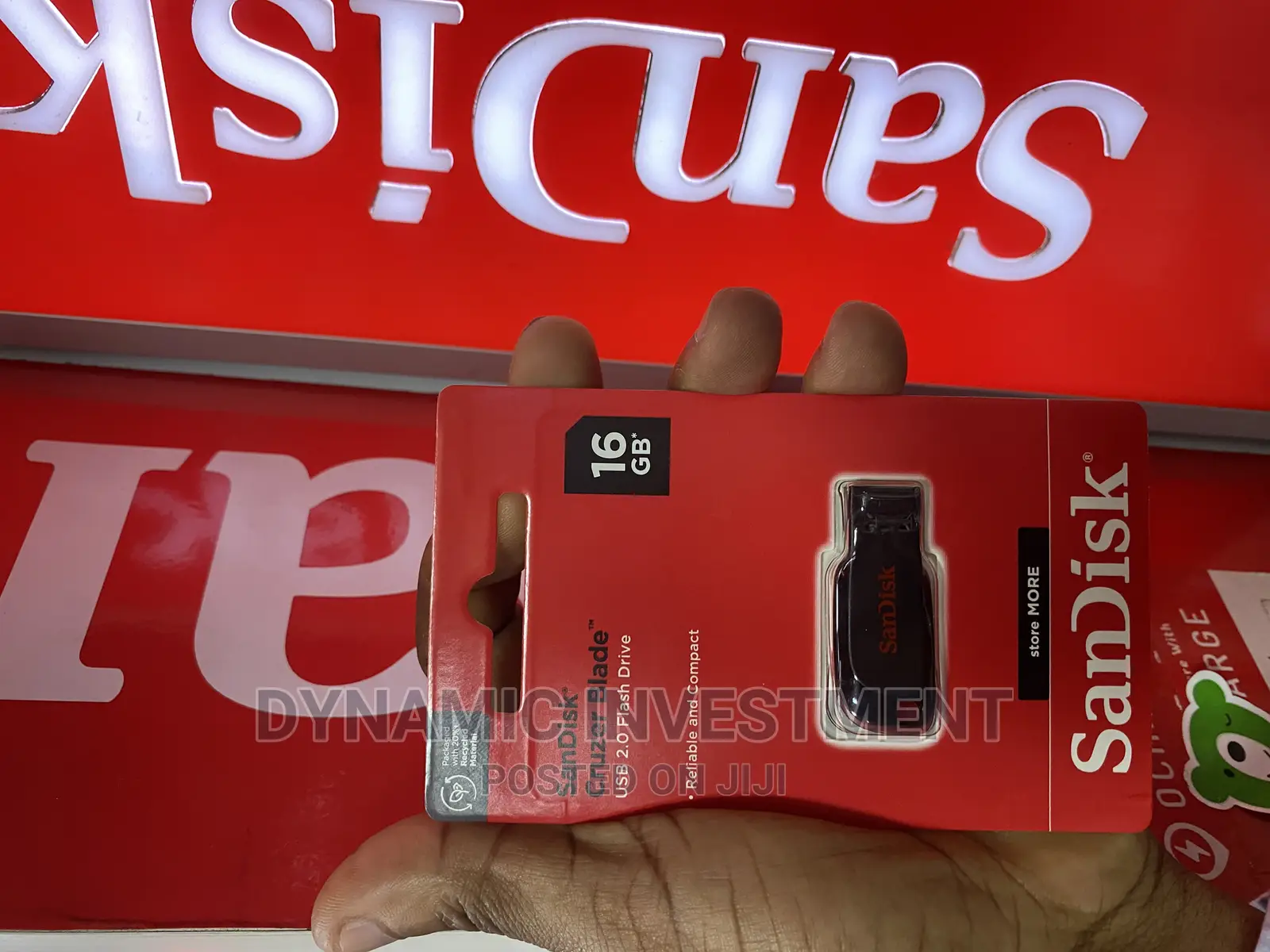 Sandisk Cruzer Blade Usb Flash Drive/Disk, Usb 2.0, 16gb