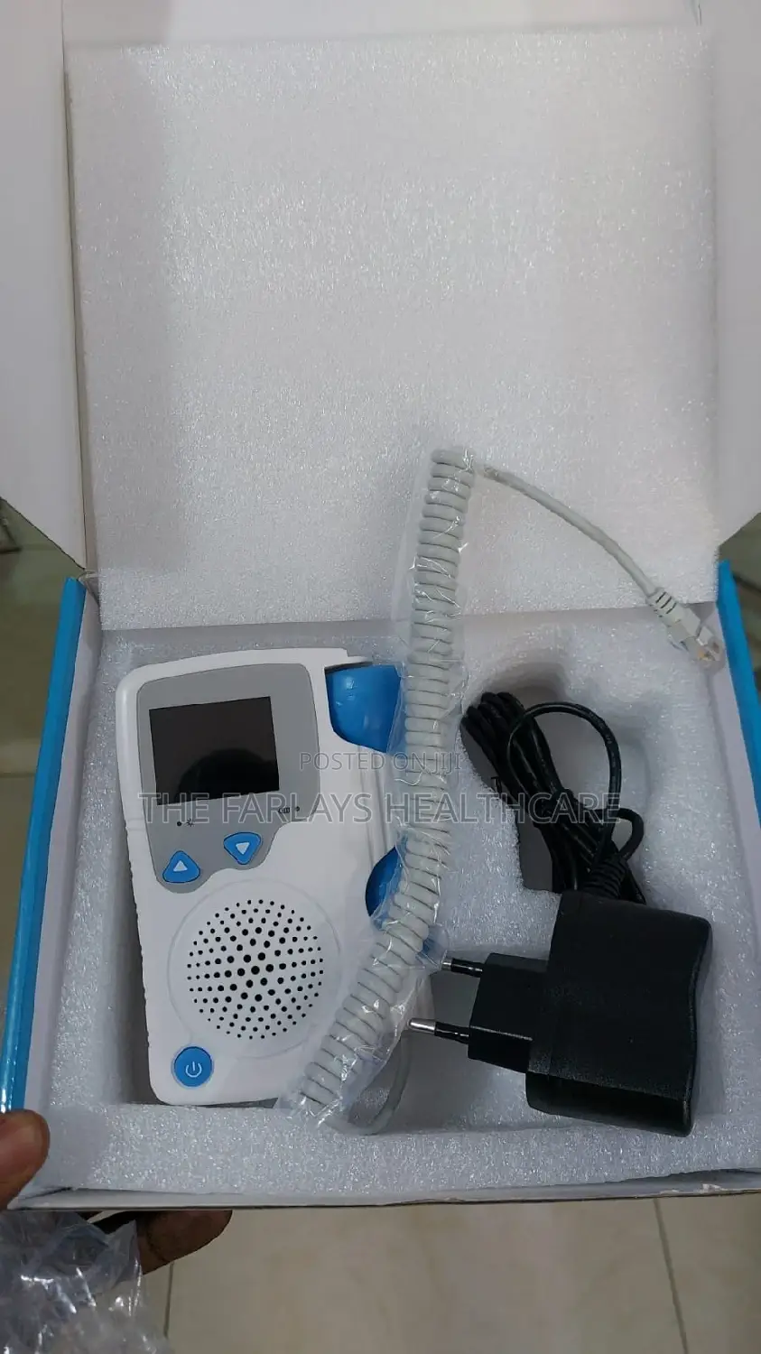 Rechargable Fetal Doppler.