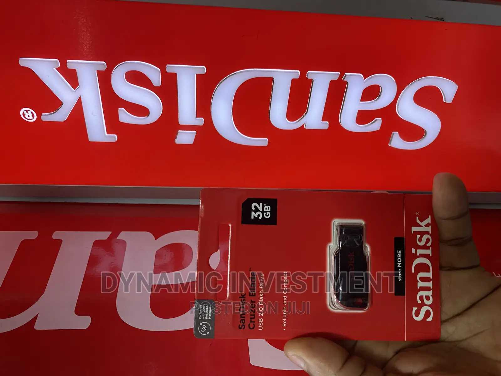 Sandisk Cruzer Blade Usb Flash Drive/Disk – Usb 2.0 – 32gb