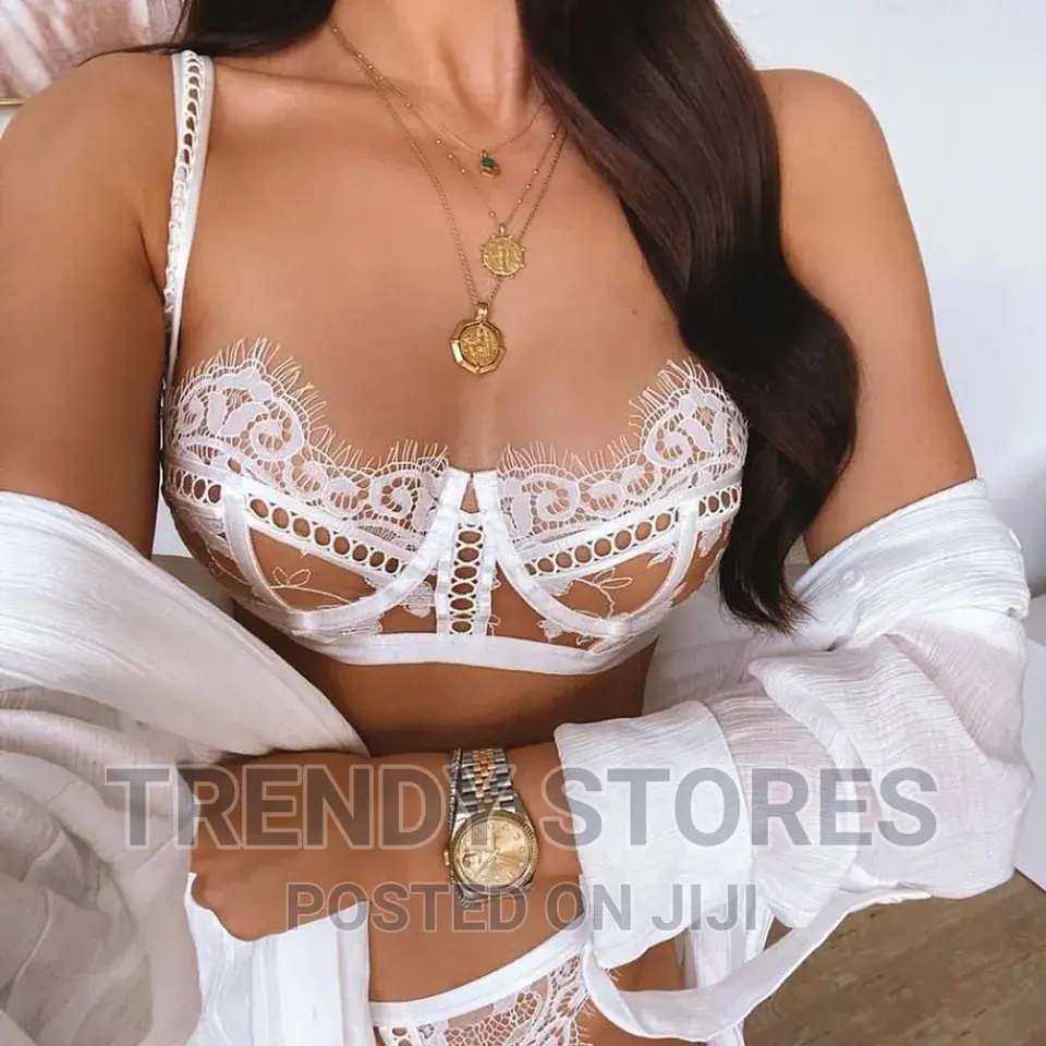 Unpadded Push Up Bra Lingerie Set