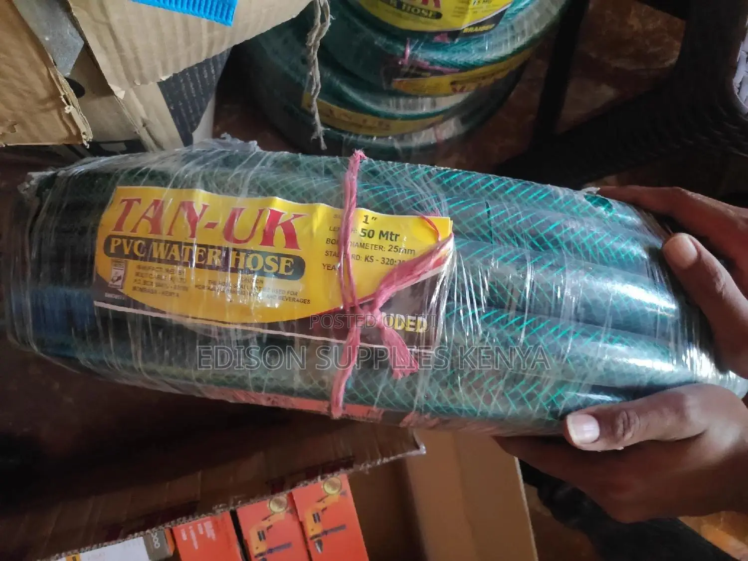 1 Inch Hose Pipe 1" Braided Hose Pipe Green Heavy Duty Best