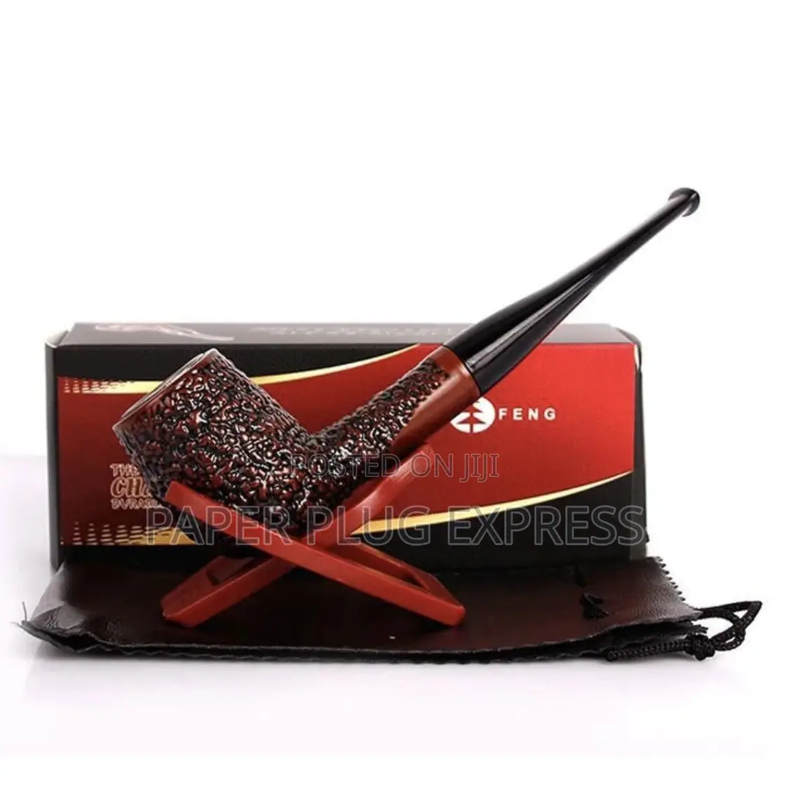 Straight Stem Herb Smoking Tobacco Pipe