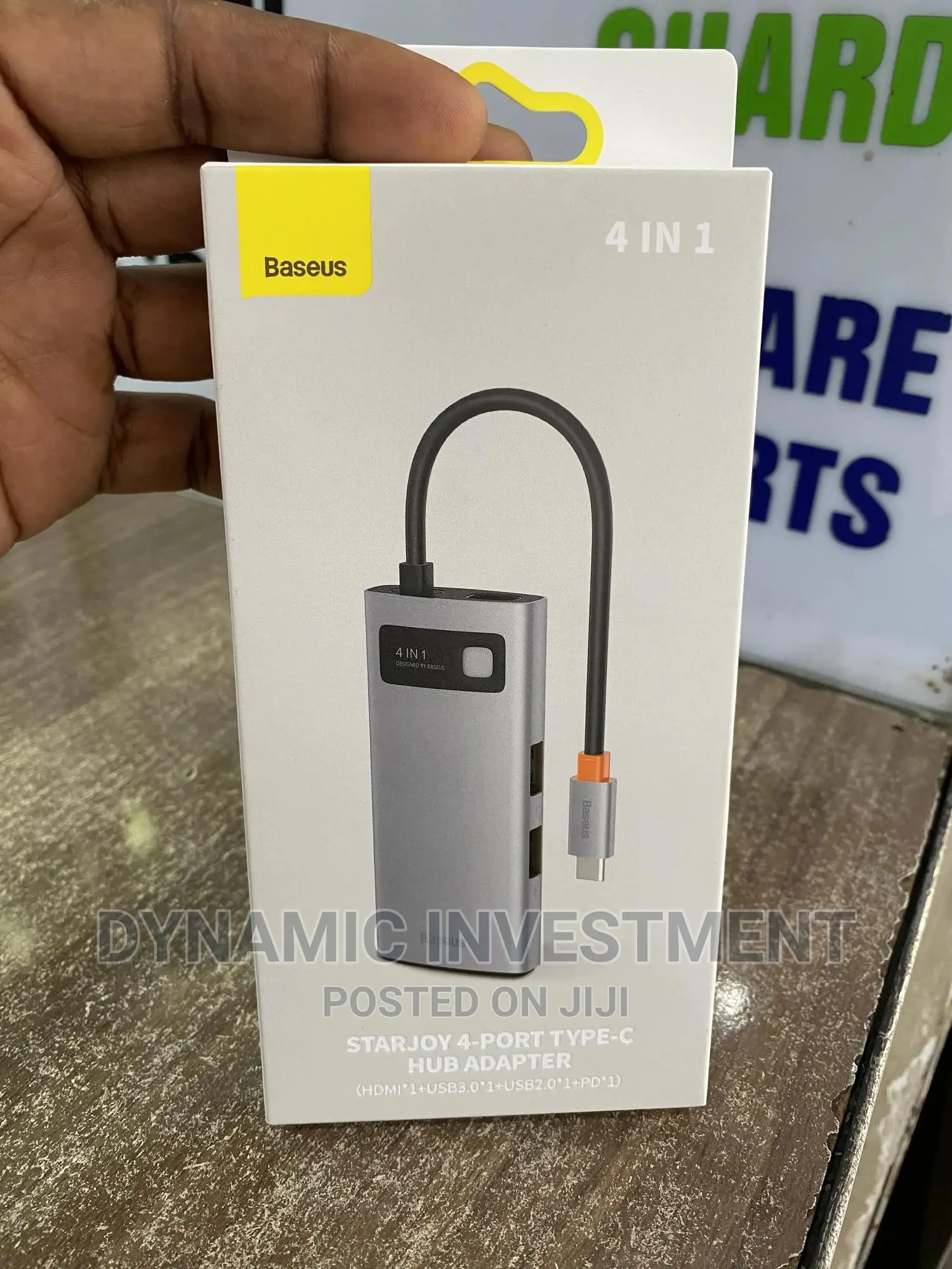 Baseus USB C Hub 4 in 1 Adapter With HDMI Type C Devices
