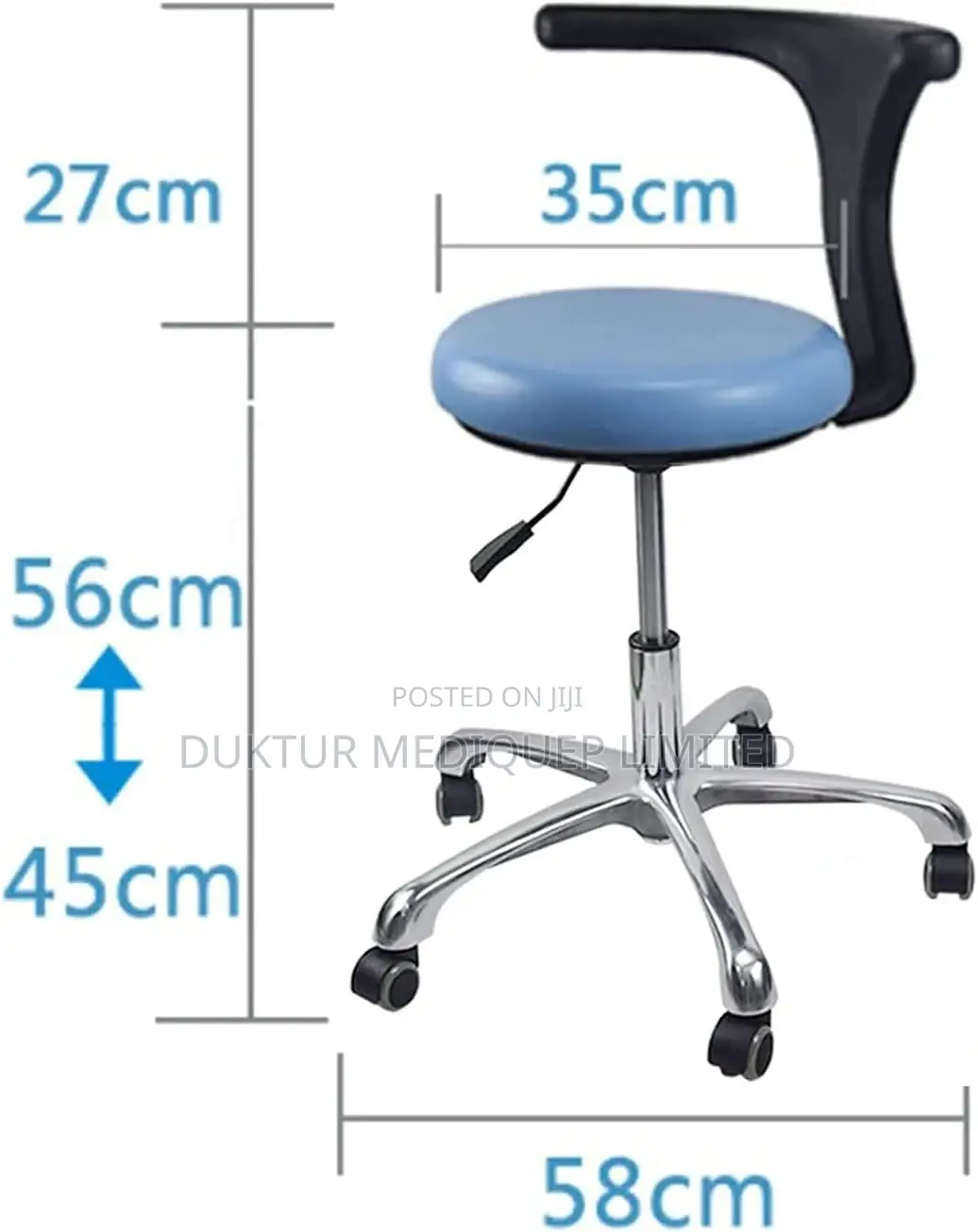 Rotary Dentist Chair Doctor Stool Assistant Dentist Chair