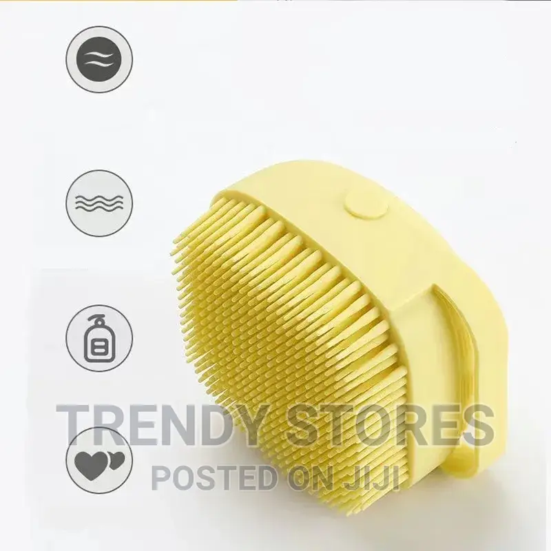 Multipurpose Reusable Silicone Body Scrubbers Brush