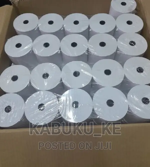 Thermal Receipt Paper Rolls 80×80 Box 50 Pcs