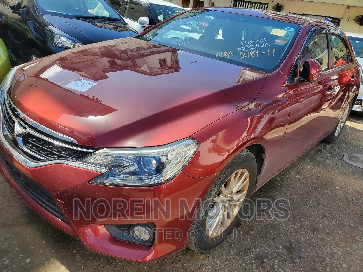 Toyota Mark X 2016 Red