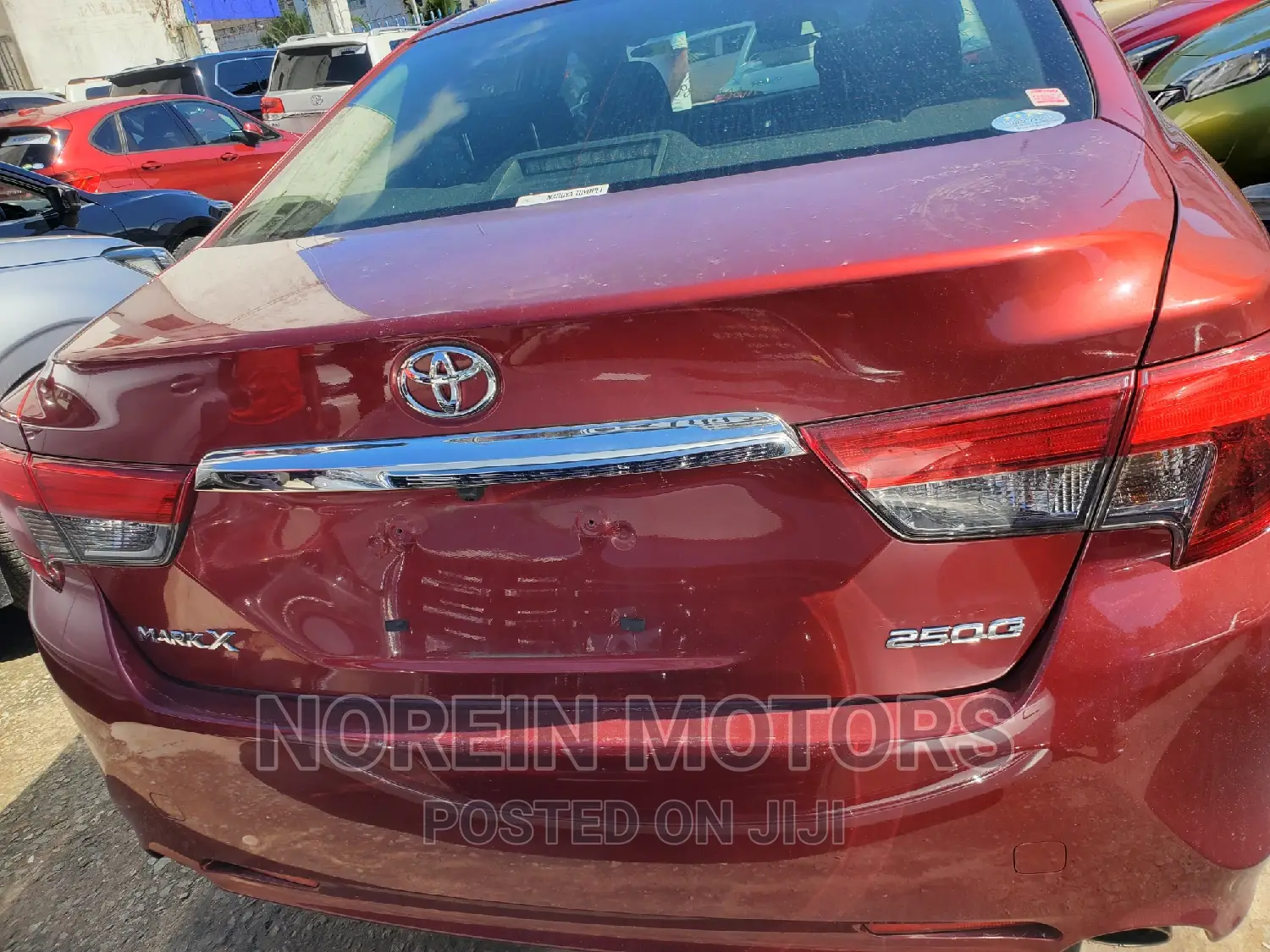 Toyota Mark X 2016 Red