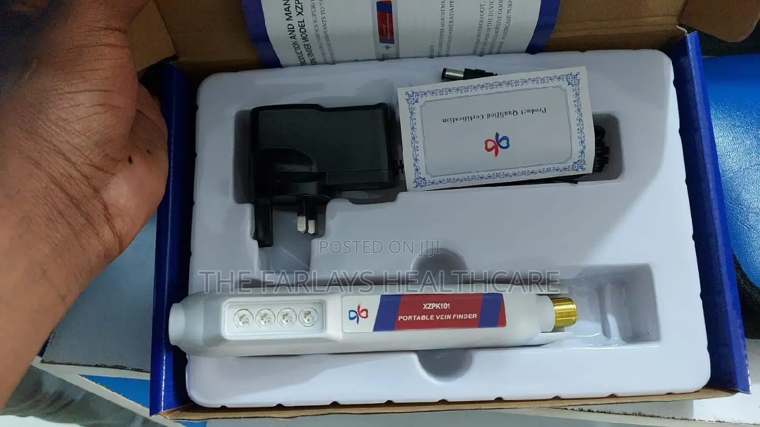 Infrared Vein Finder - Rechargable.