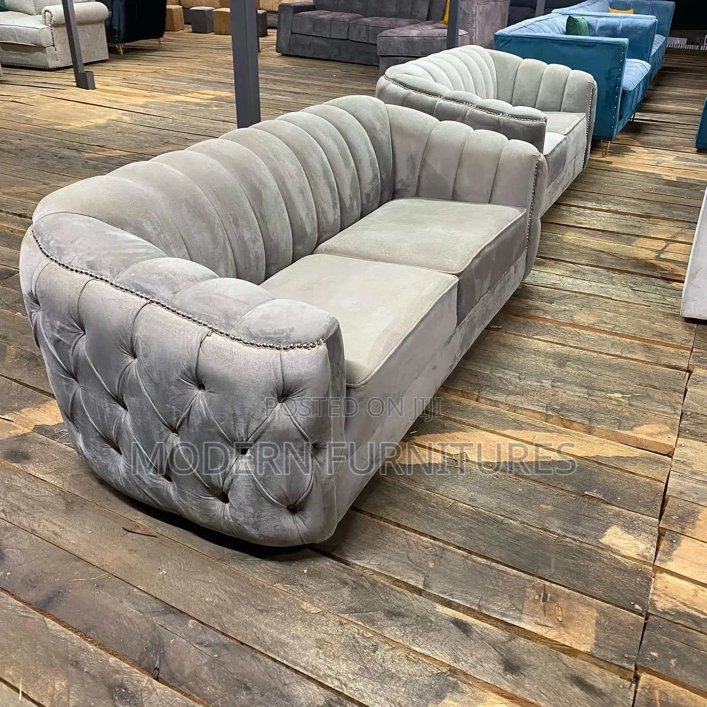 5 Seater Chesterfield Sofa