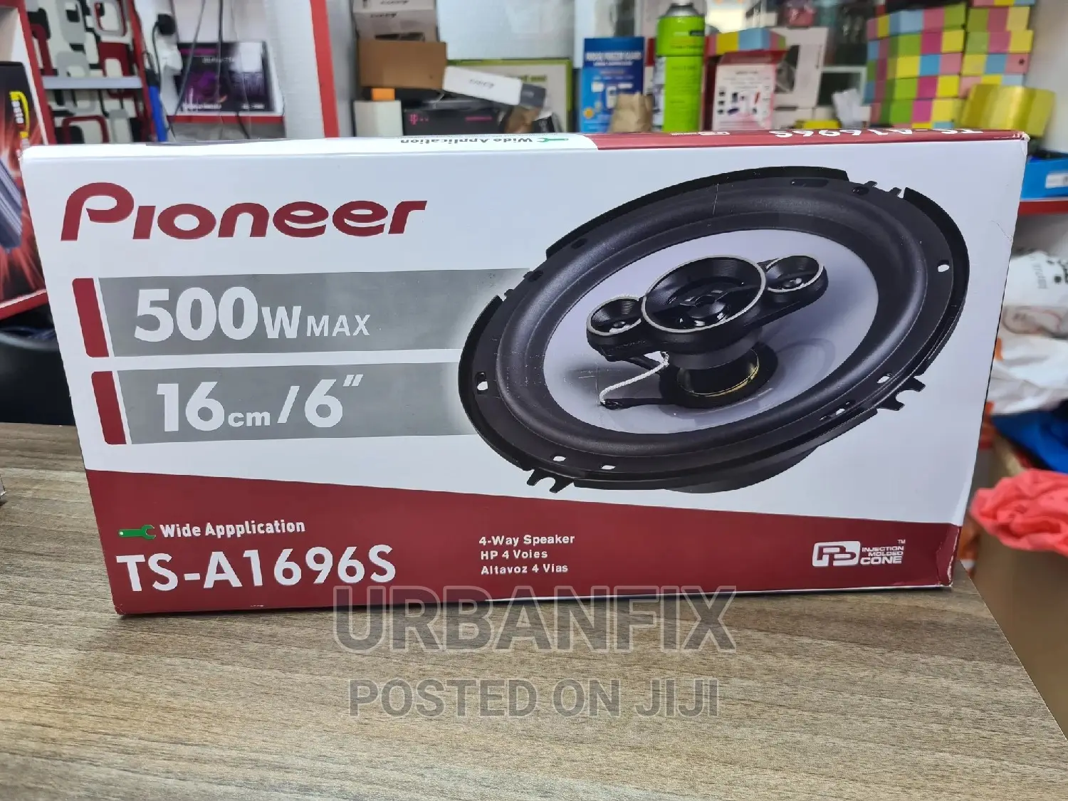 Pioneer 500 Watts 6 Inch Midrange Speakers- A Pair