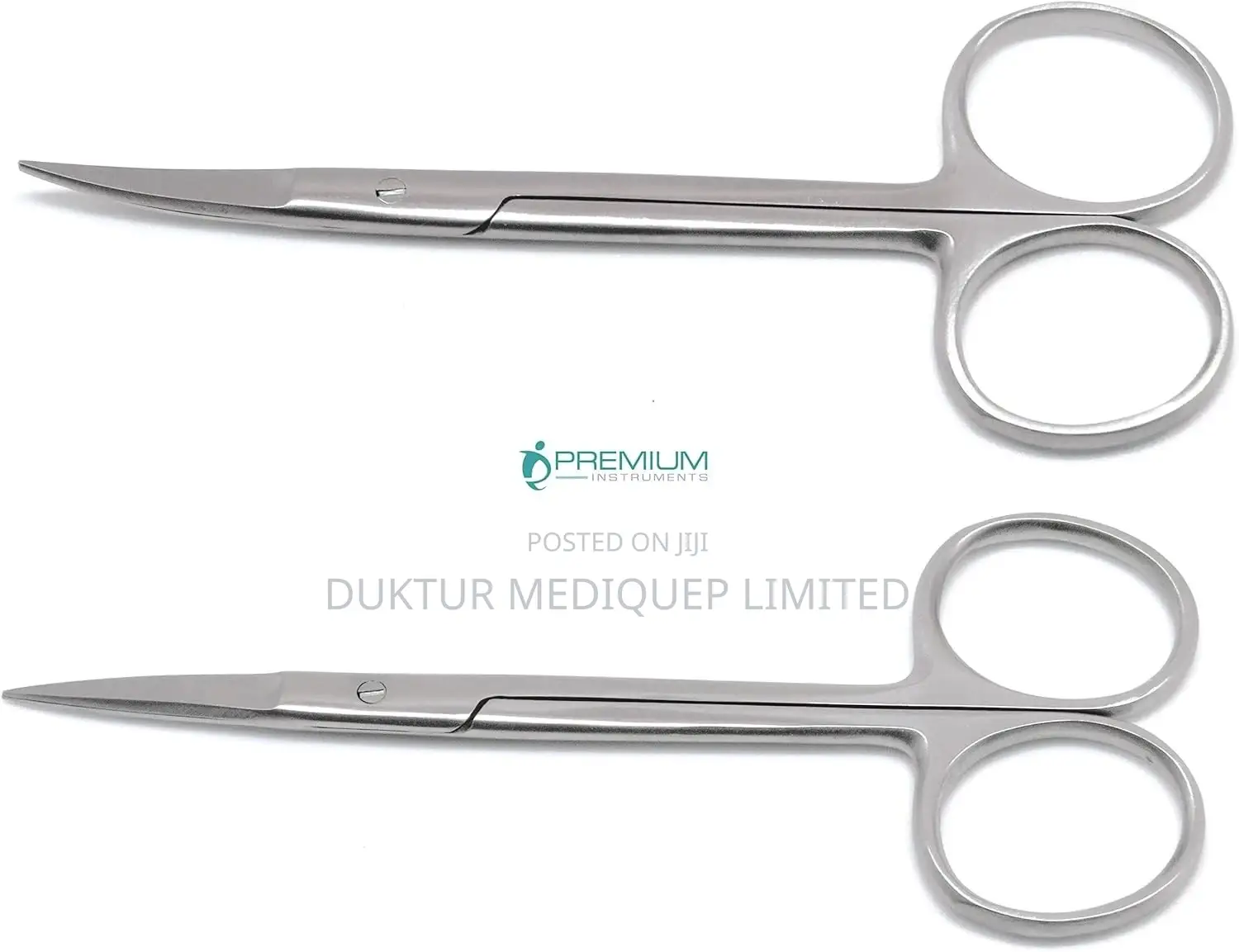 Iris Surgical Scissors Straight/Cved 6" Dental Veterina
