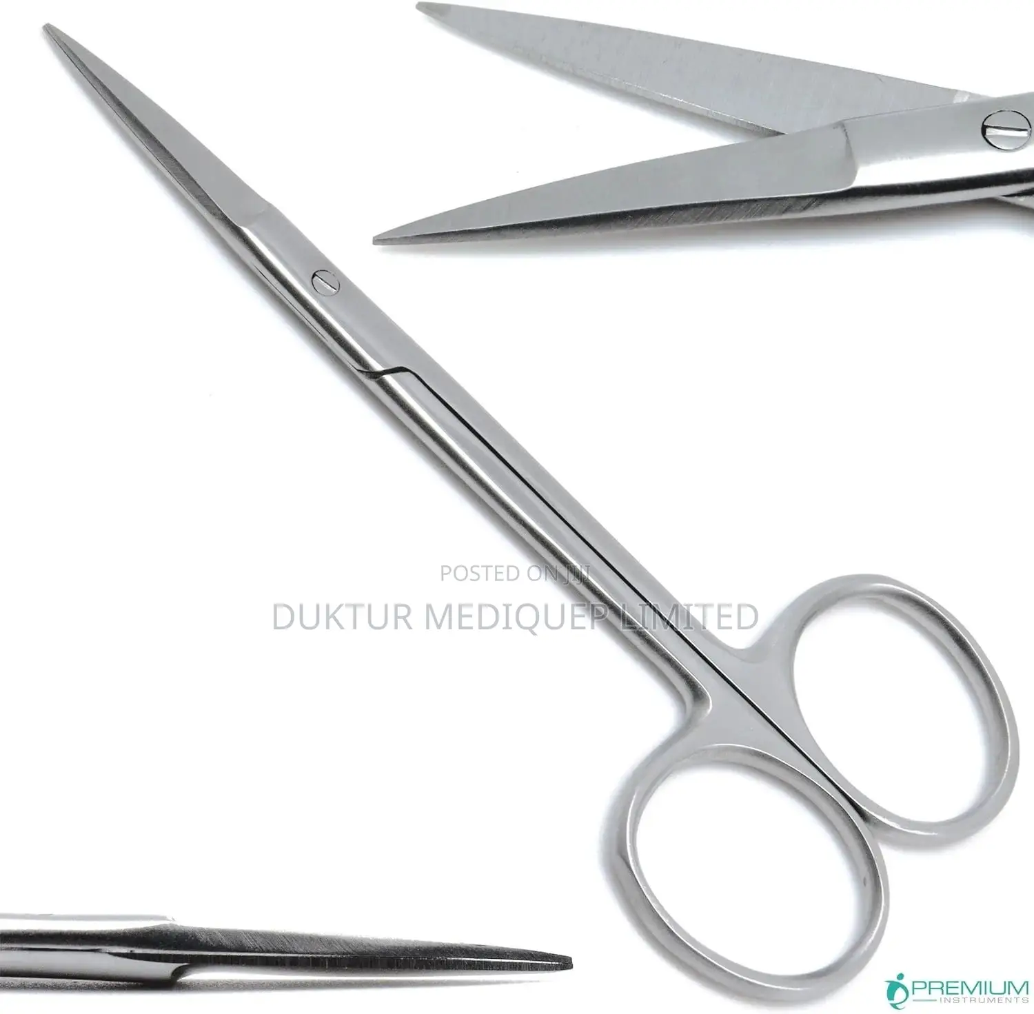 Iris Surgical Scissors Straight/Cved 6" Dental Veterina