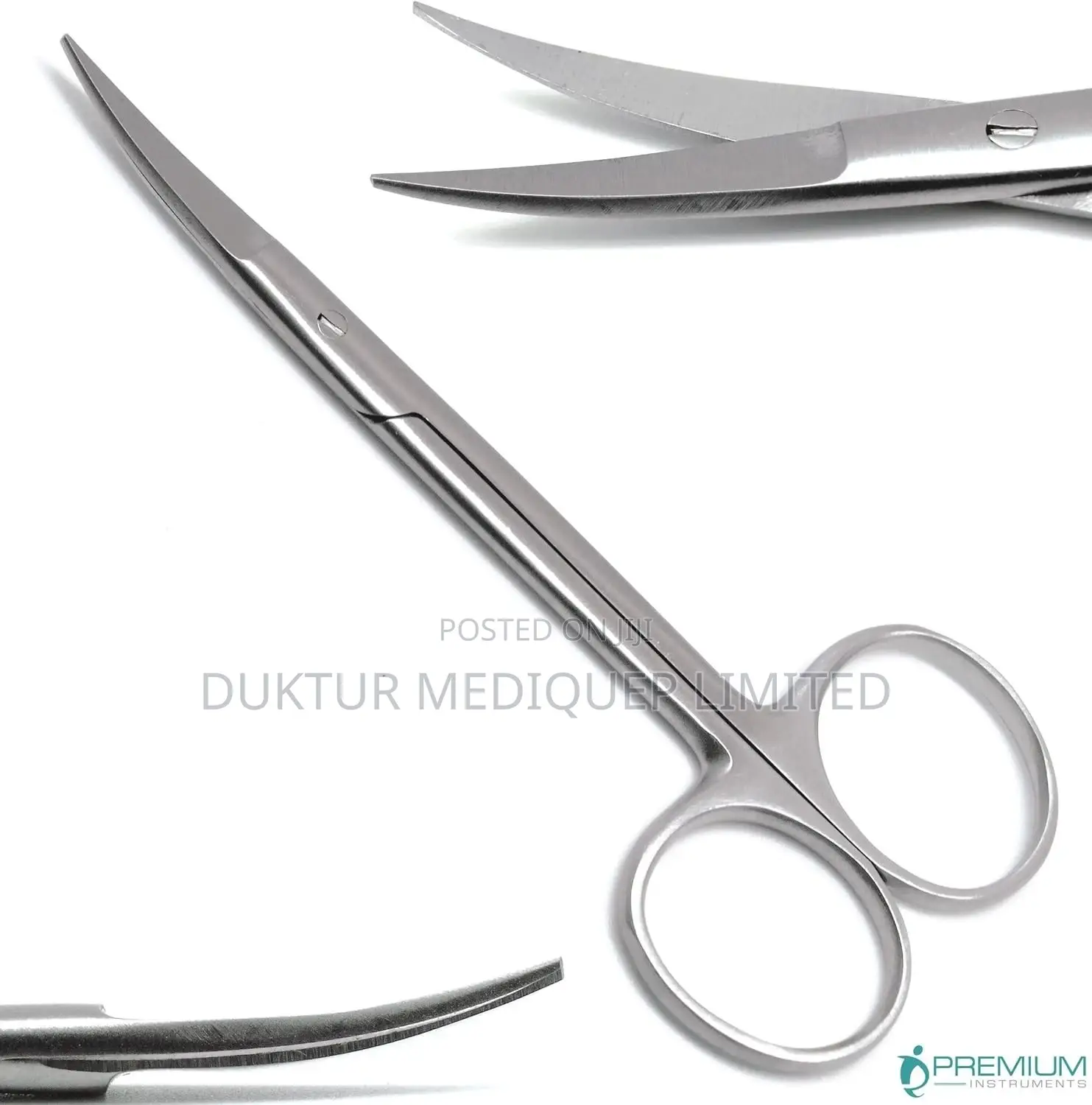 Iris Surgical Scissors Straight/Cved 6" Dental Veterina
