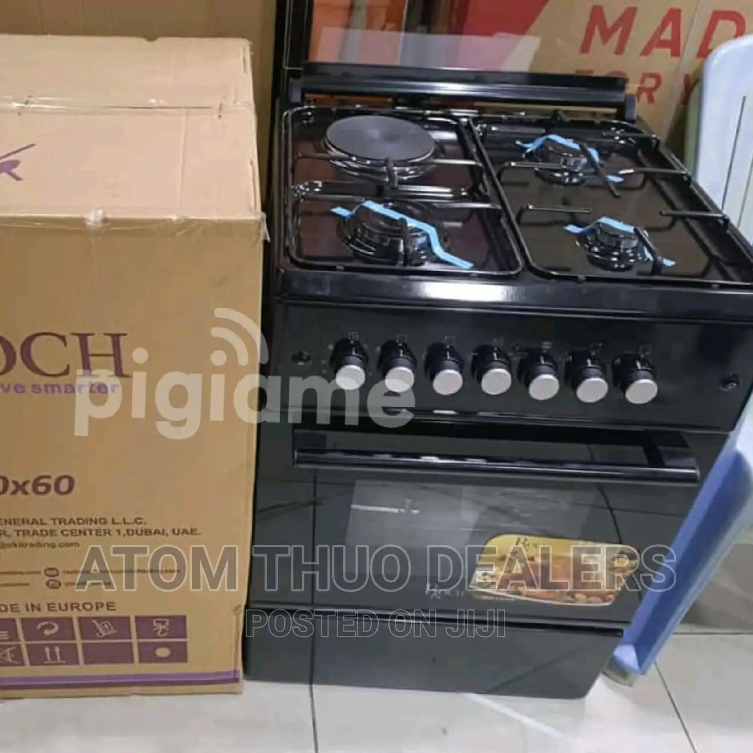 Roch 3+1 Electric Oven,Standing Cooker 60*60 .
