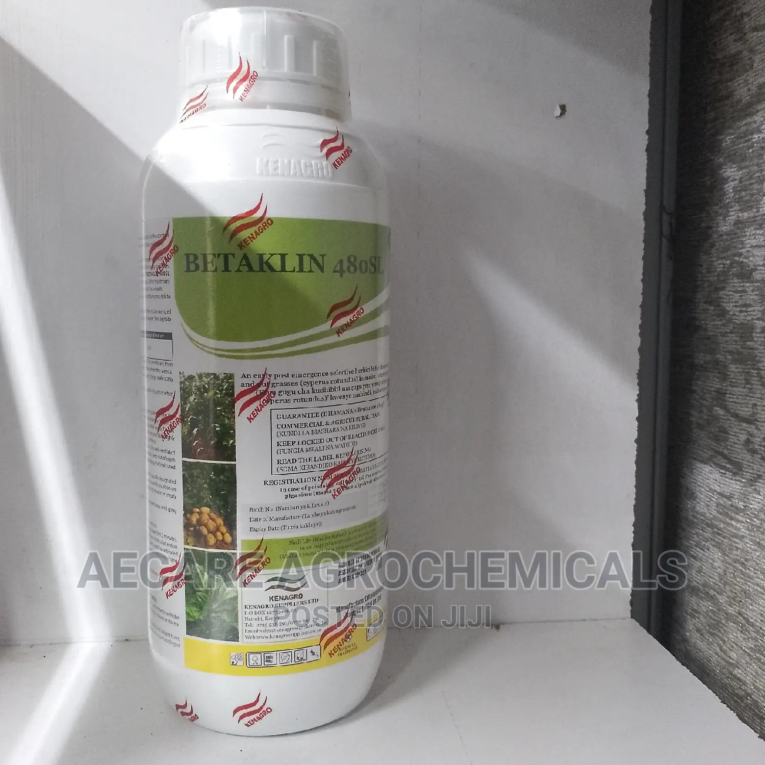 Betaklin 480sl Herbicide 1litre for Maize Beans Farm