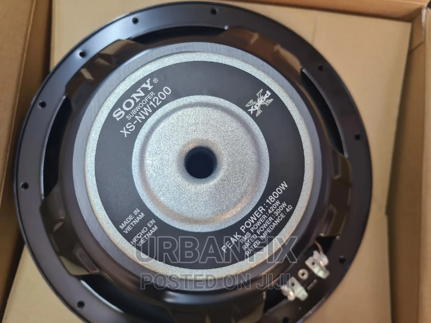 Sony Xplode 1800 Watts 12 Inch Bass Subwoofer