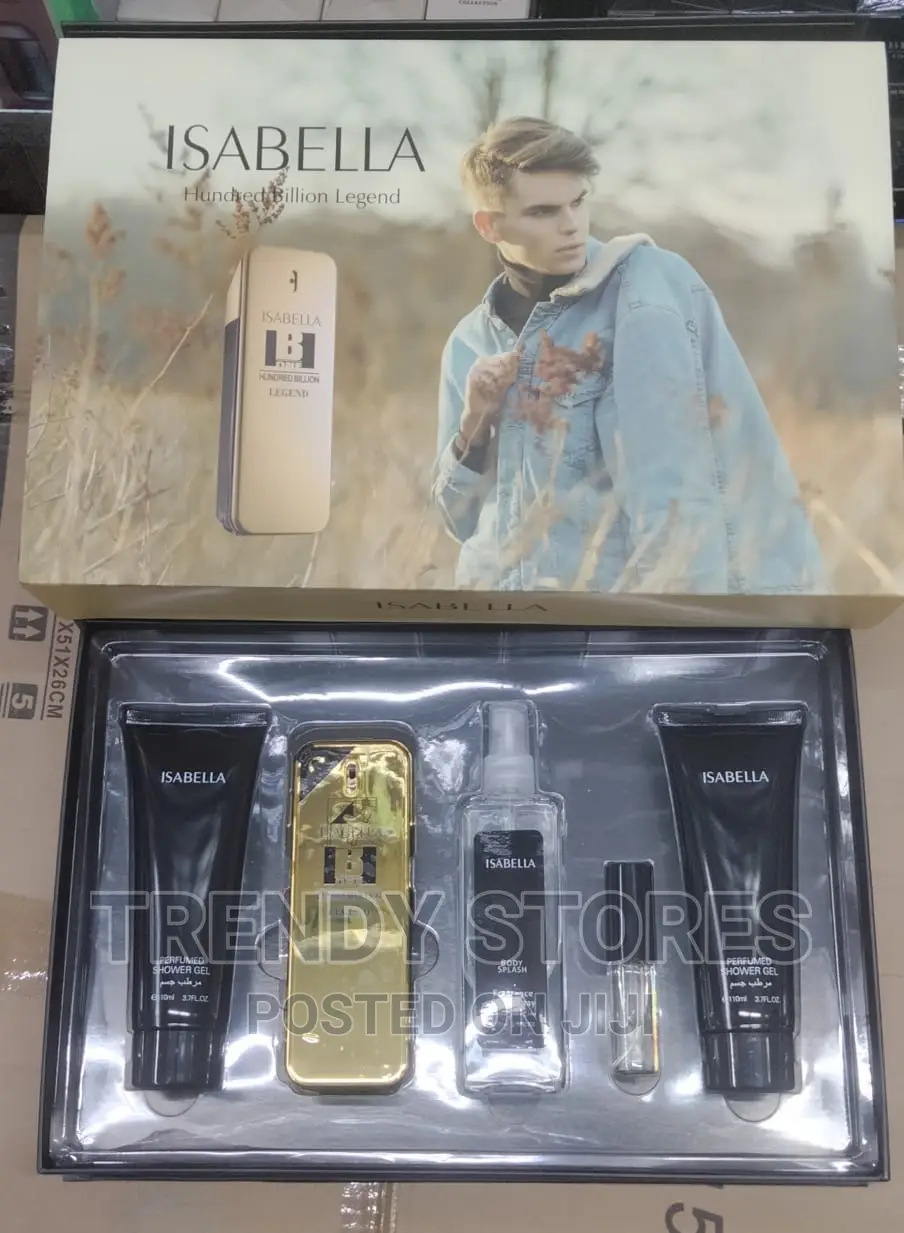5 in 1 Isabella Hundred Billion Legend Perfume Gift Set