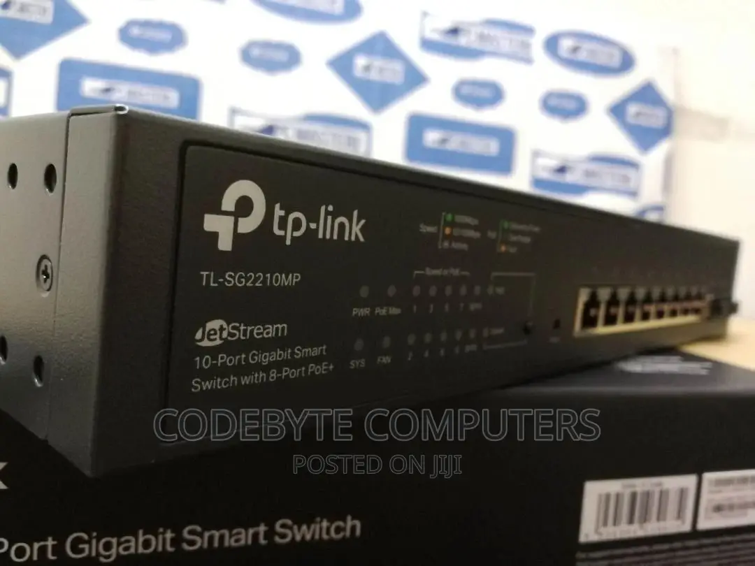 Tp-link Jetstream 10-port Gigabit Smart Switch -sg2210mp