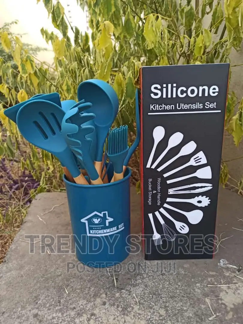12 PCS Silicone Spoon Set