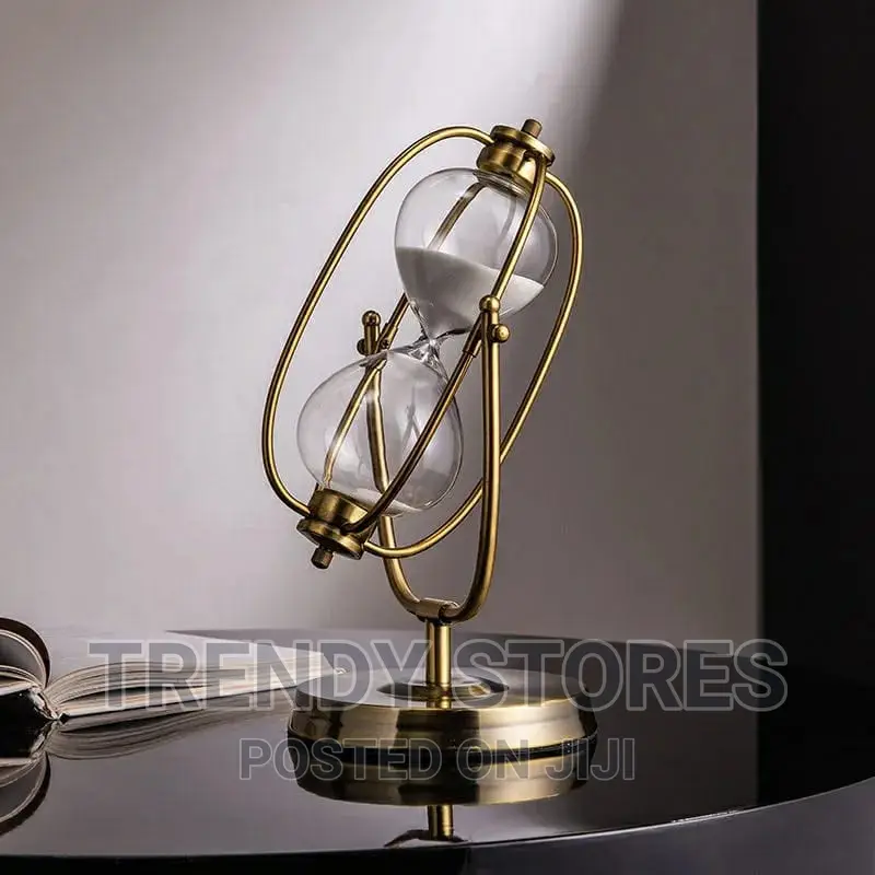 Creative Metal Hourglass Ornaments Decor