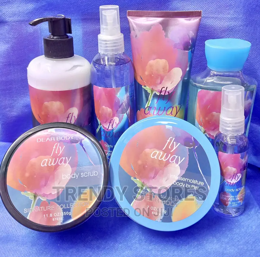 7in1 Fly Away Body Care Scent Fragrance Set