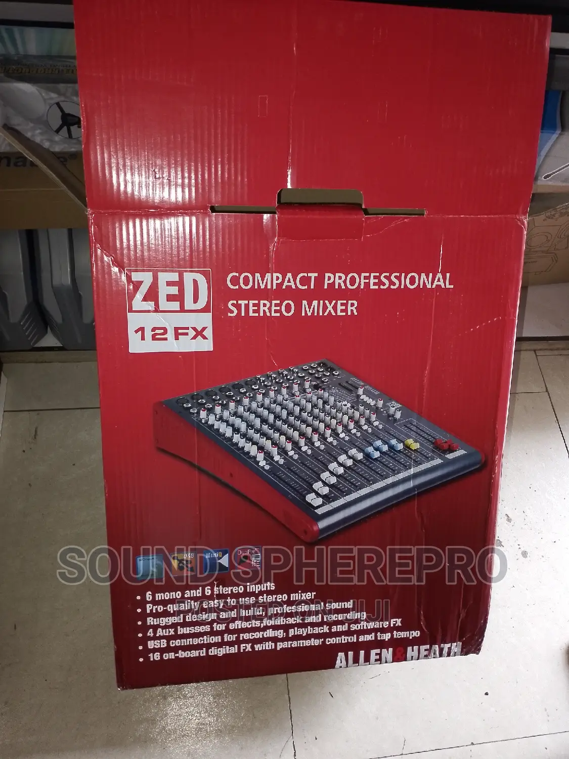 Allen $ Heath 12 Channel Plain Mixer