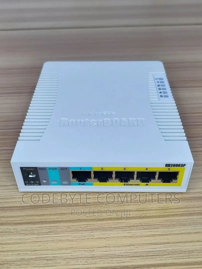 Mikrotik Rb260gsp (Css106-1g-4p-1s)