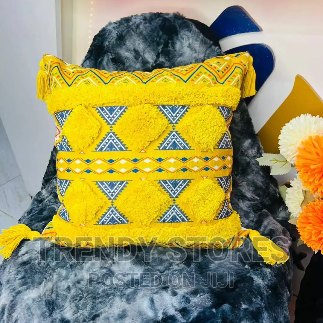Tufted Boho Vintage Cotton Pillow Cover